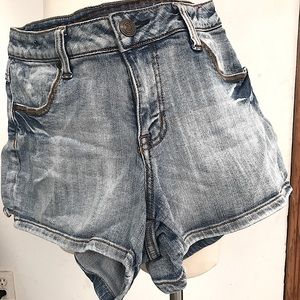 Zco Premium jean shorts, design & bronze studs